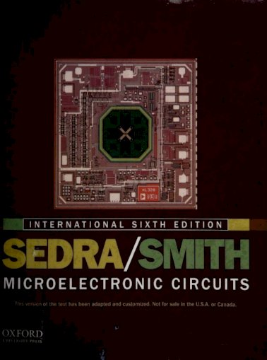 sedra and smith microelectronic circuits
